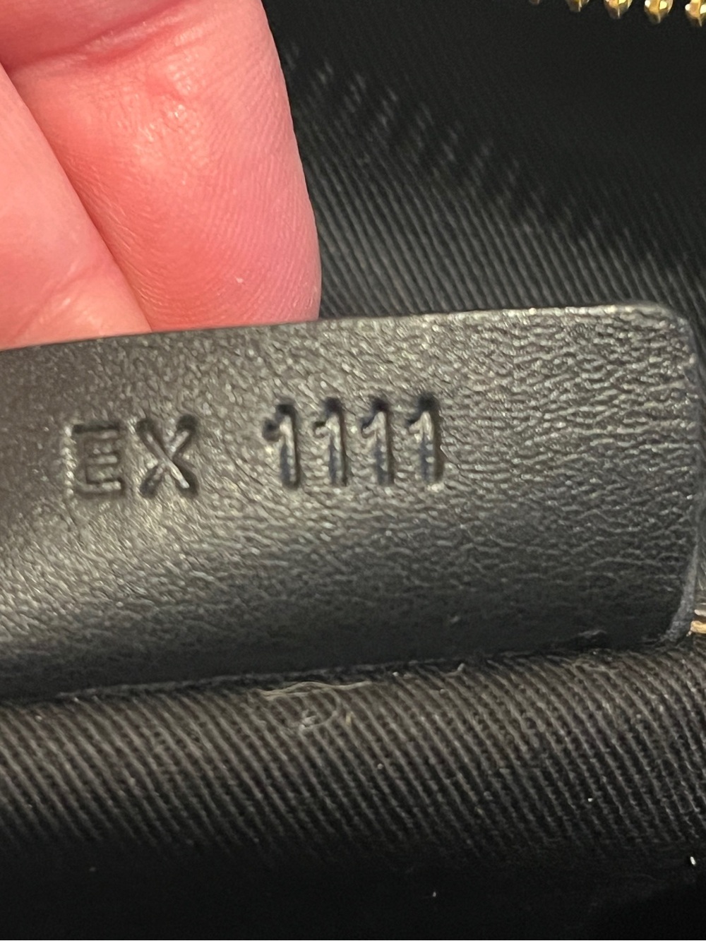 Authentic XL Givenchy Obsedia Black Leather Satchel - Picture 5 of 16
